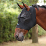 Shires FlyGuard Pro Stretch Fly Mask with Ear Holes