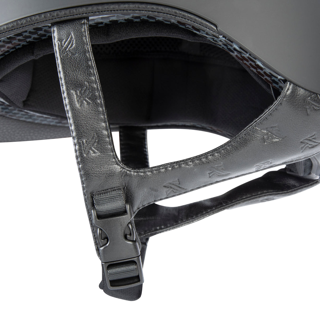 Shires Karben Amity Leather Riding Hat #colour_black