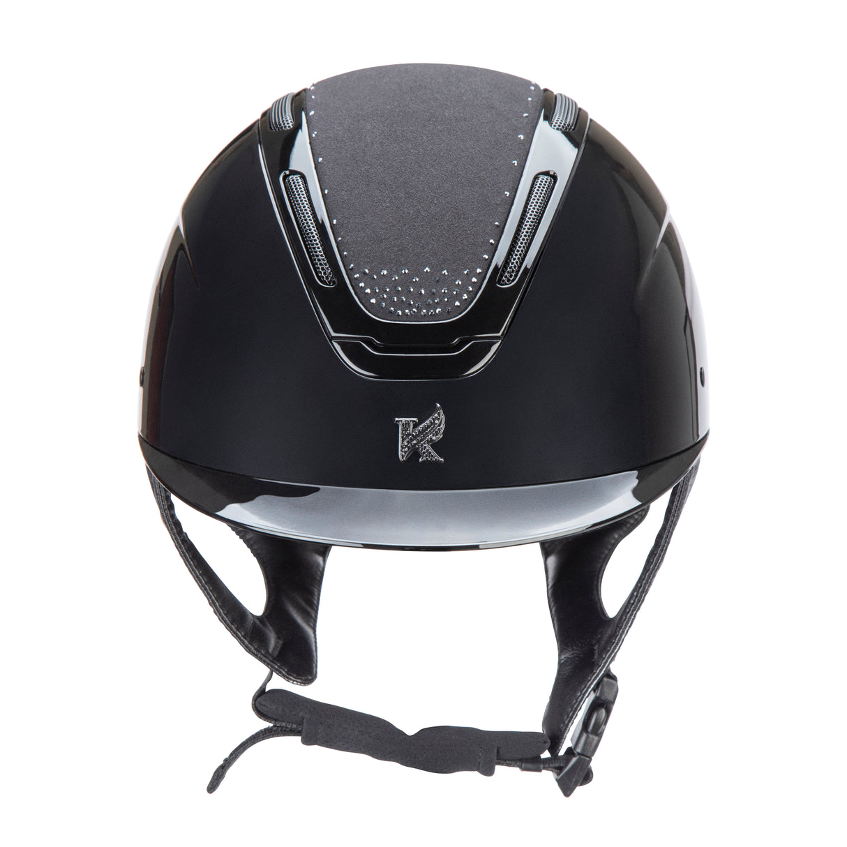 Shires Karben Amity Sparkle Riding Hat #colour_black