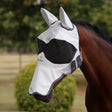 Shires FlyGuard Pro Sun Shade Fly Mask #colour_white