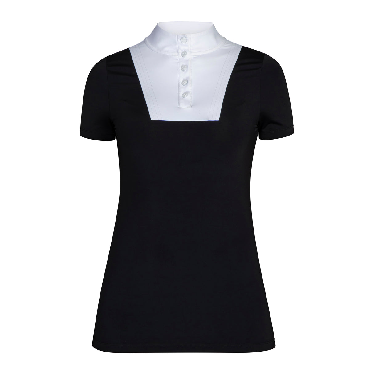 Shires Aubrion Optima MX Show Shirt #colour_black