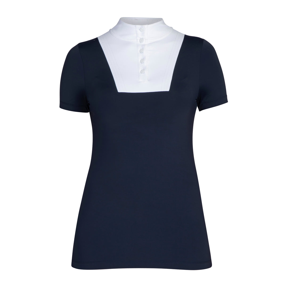 Shires Aubrion Optima MX Show Shirt #colour_navy