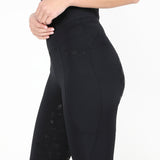 Shires Aubrion Optima GX Riding Tights #colour_black