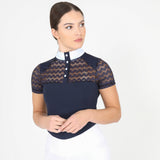 Shires Aubrion Optima VX Show Shirt #colour_navy