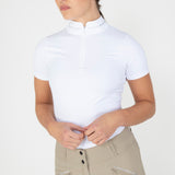 Shires Aubrion Optima QX Show Shirt #colour_white