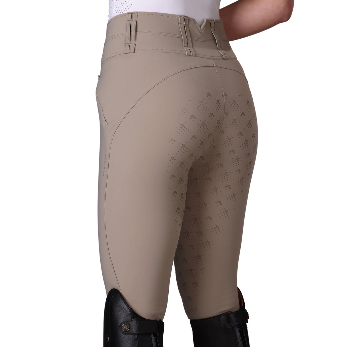 Shires Aubrion Optima PX Breeches #colour_beige