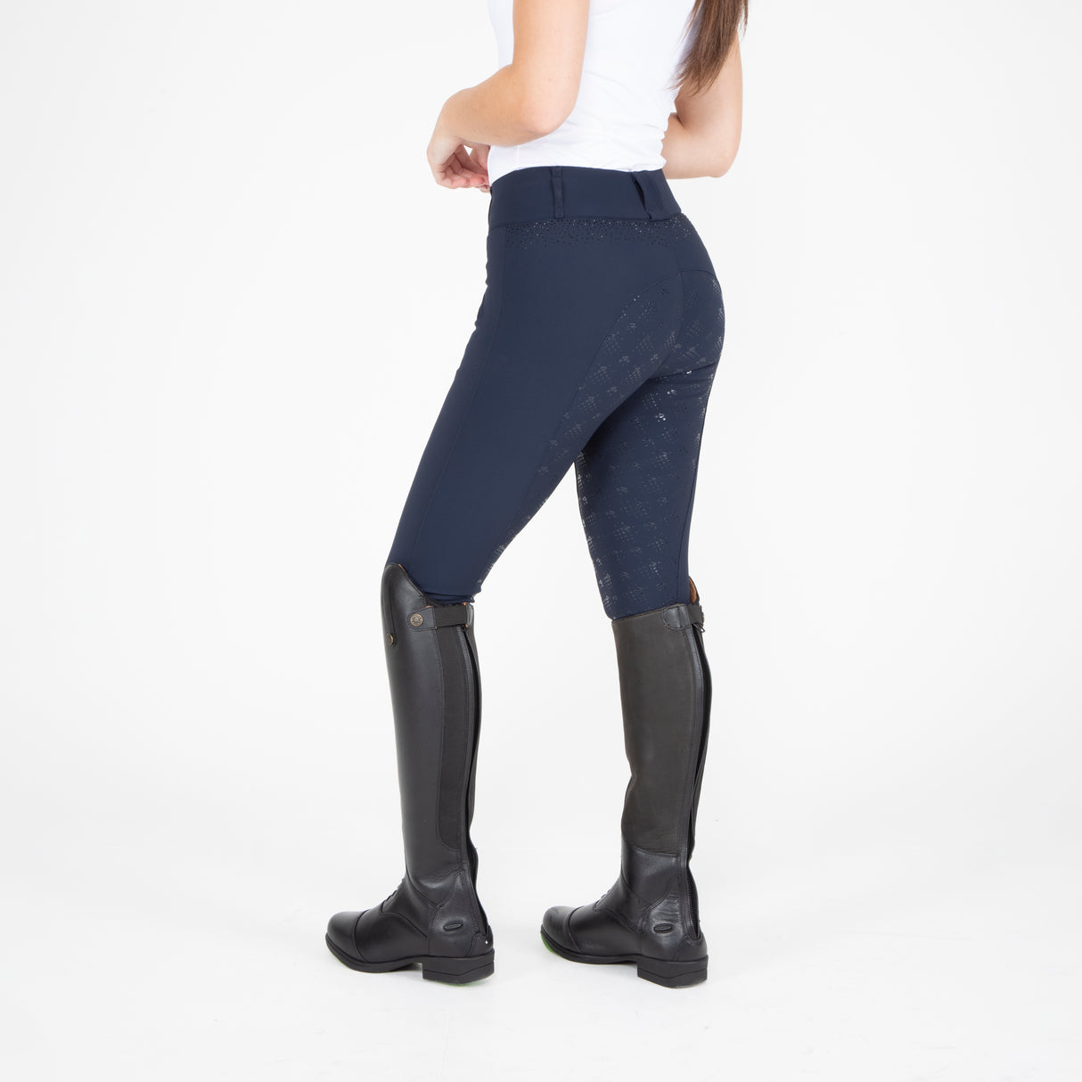 Shires Aubrion Optima GX Breeches #colour_navy