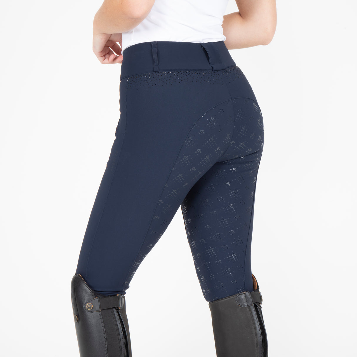 Shires Aubrion Optima GX Breeches #colour_navy