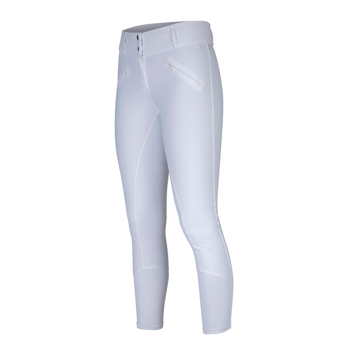 Shires Aubrion Optima GX Breeches #colour_white