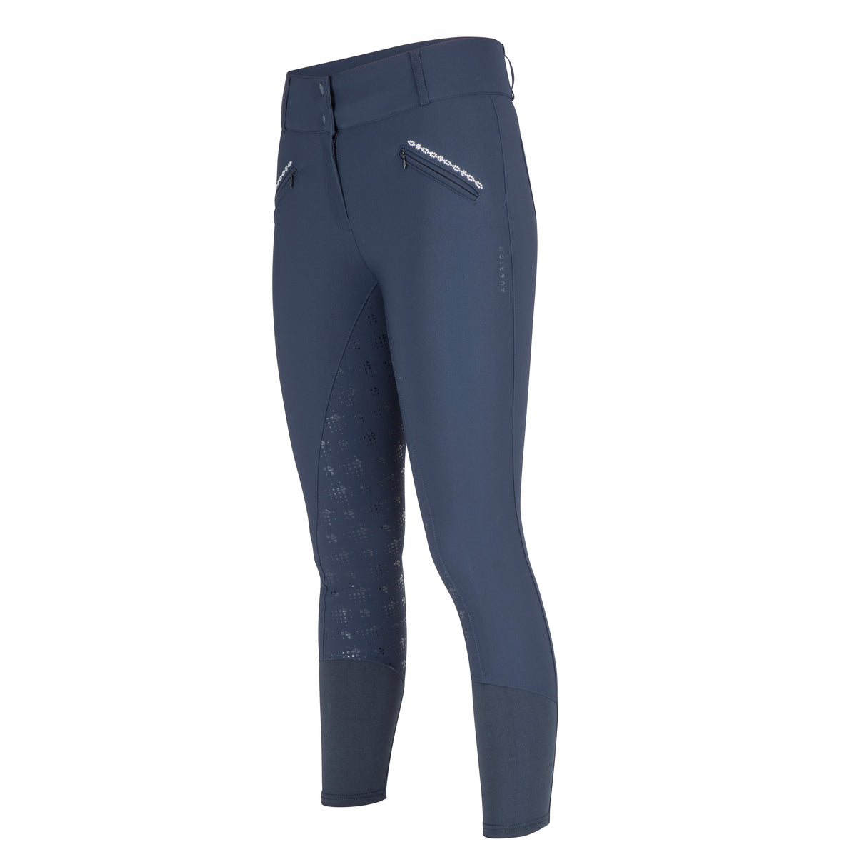 Shires Aubrion Optima LX Breeches #colour_navy