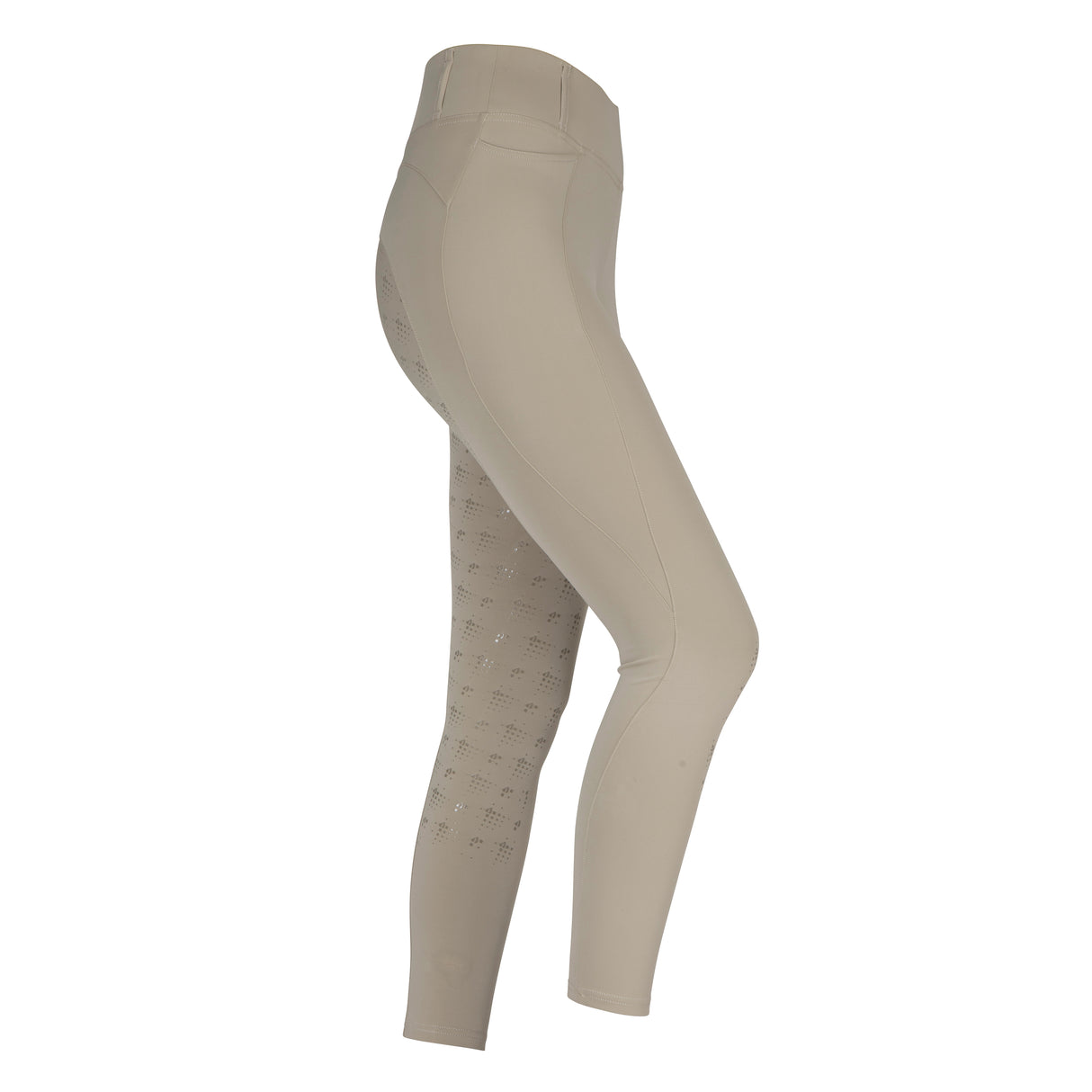 Shires Aubrion Optima PX Riding Tights #colour_beige