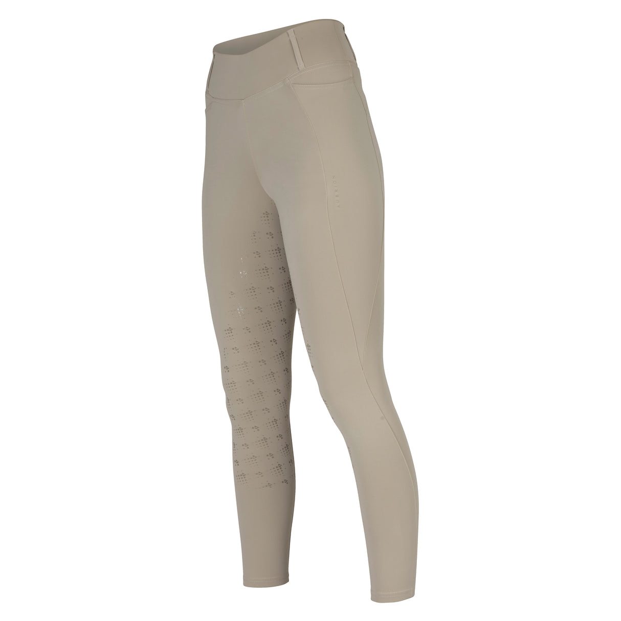 Shires Aubrion Optima PX Riding Tights #colour_beige