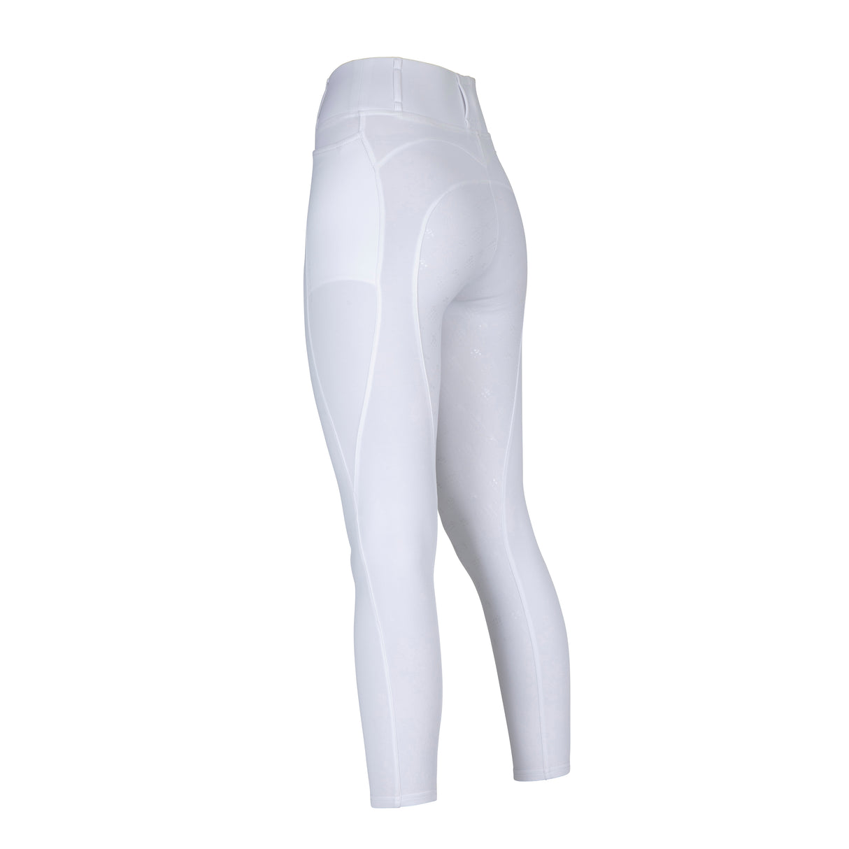 Shires Aubrion Optima PX Riding Tights #colour_white
