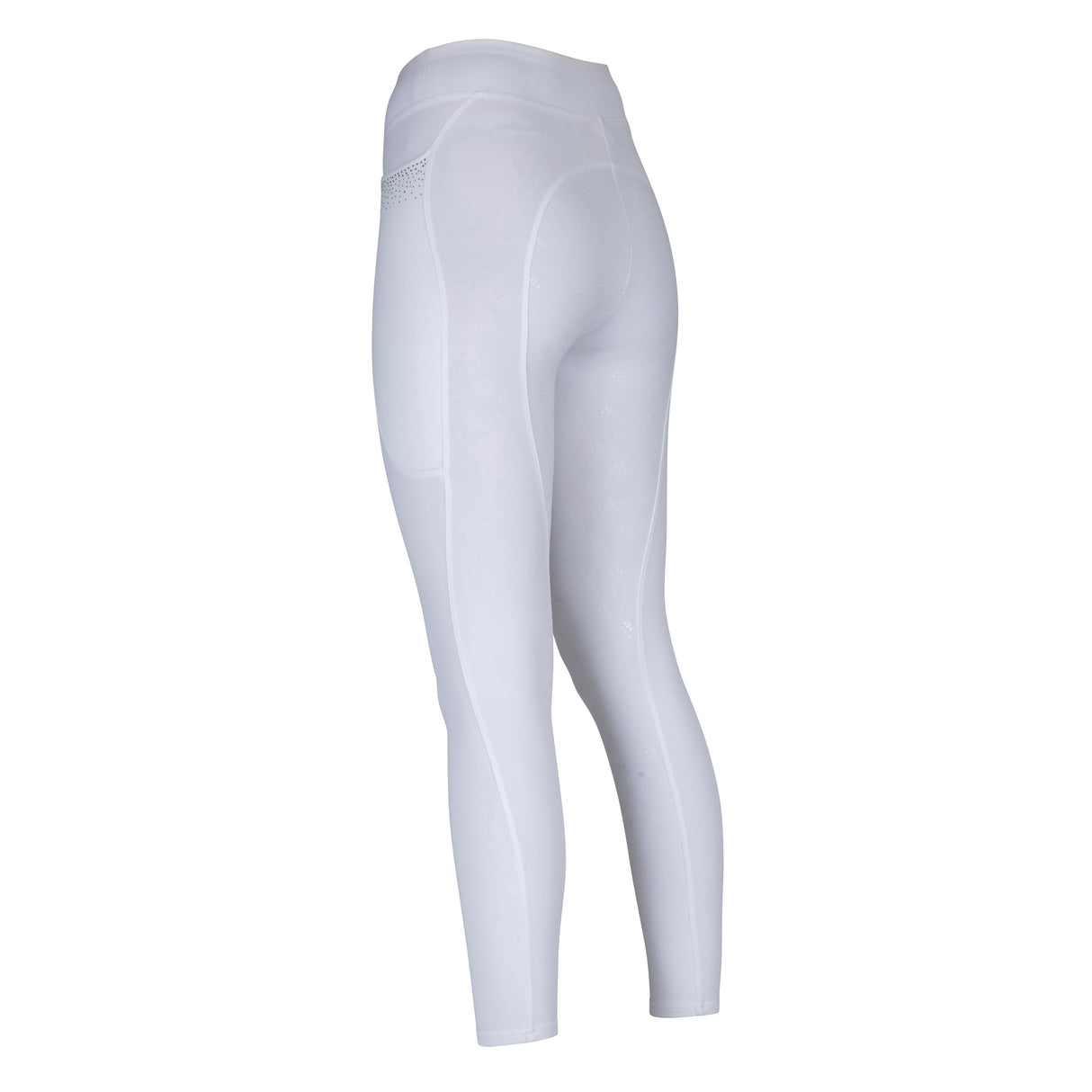 Shires Aubrion Optima GX Riding Tights #colour_white