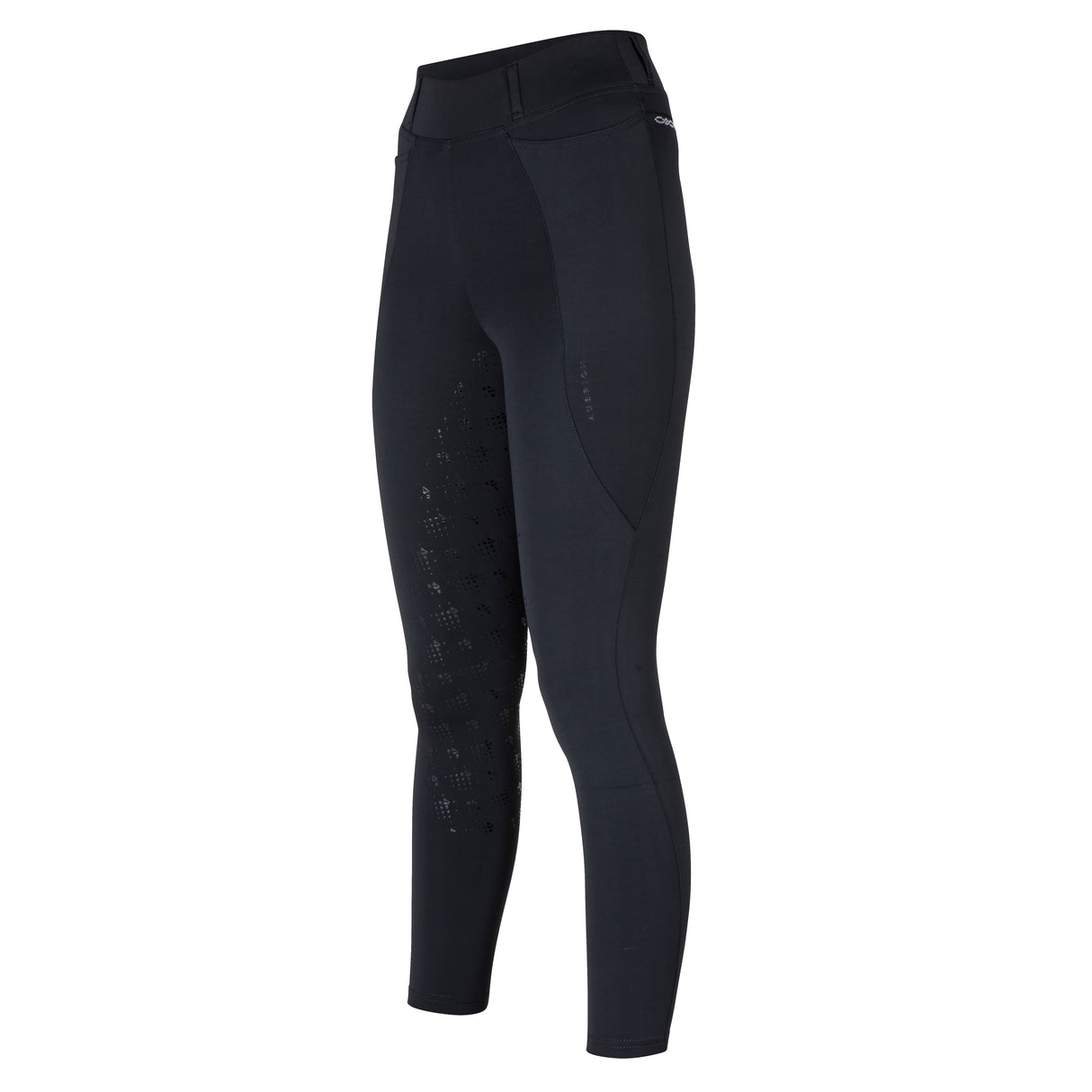Shires Aubrion Optima LX Riding Tights #colour_black