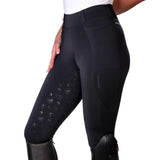 Shires Aubrion Optima LX Riding Tights #colour_navy