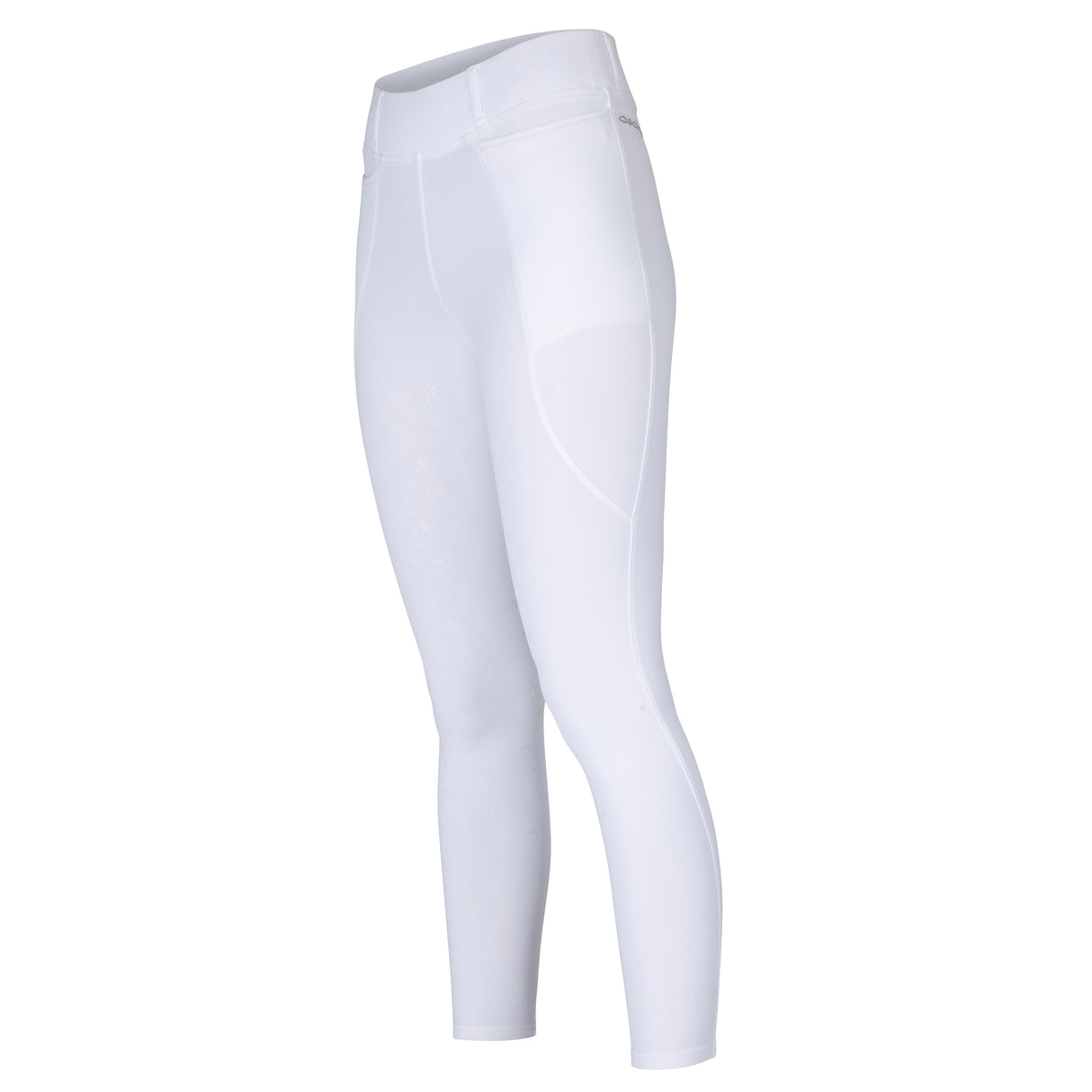 Shires Aubrion Optima LX Riding Tights #colour_white