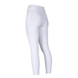 Shires Aubrion Optima LX Riding Tights #colour_white
