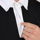 Shires Aubrion Optima MX Button Show Shirt - Mens #colour_black