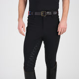 Shires Aubrion Optima MX-FG Breeches - Mens #colour_black