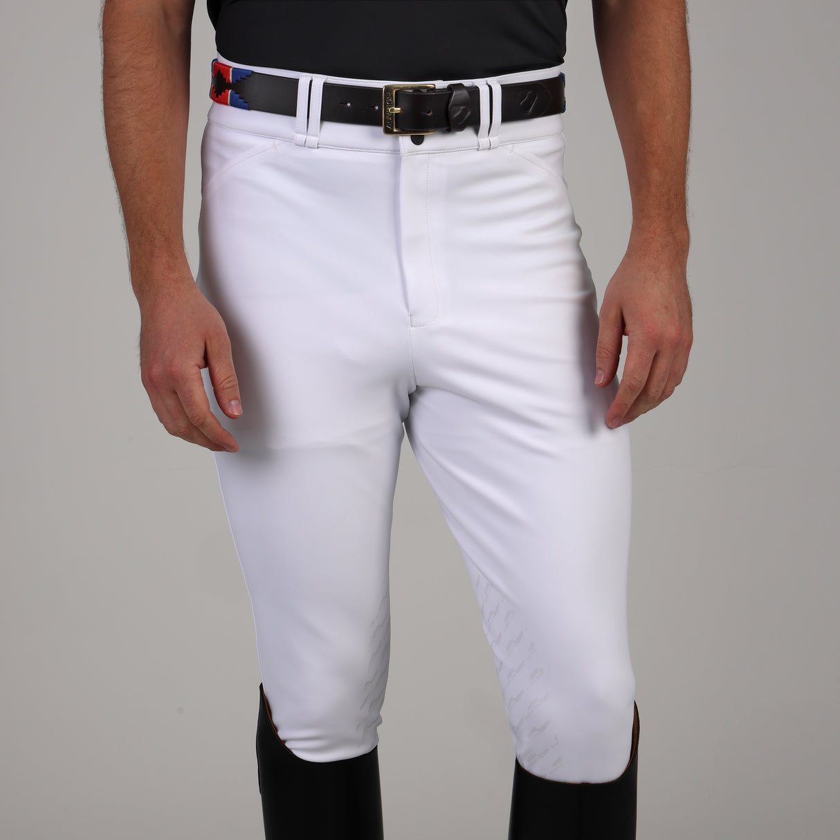 Shires Aubrion Optima MX-KG Breeches - Mens #colour_white
