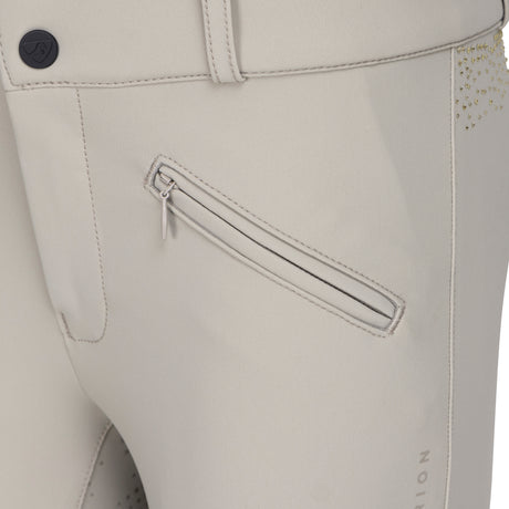 Shires Aubrion Optima GX Breeches - Young Rider #colour_beige