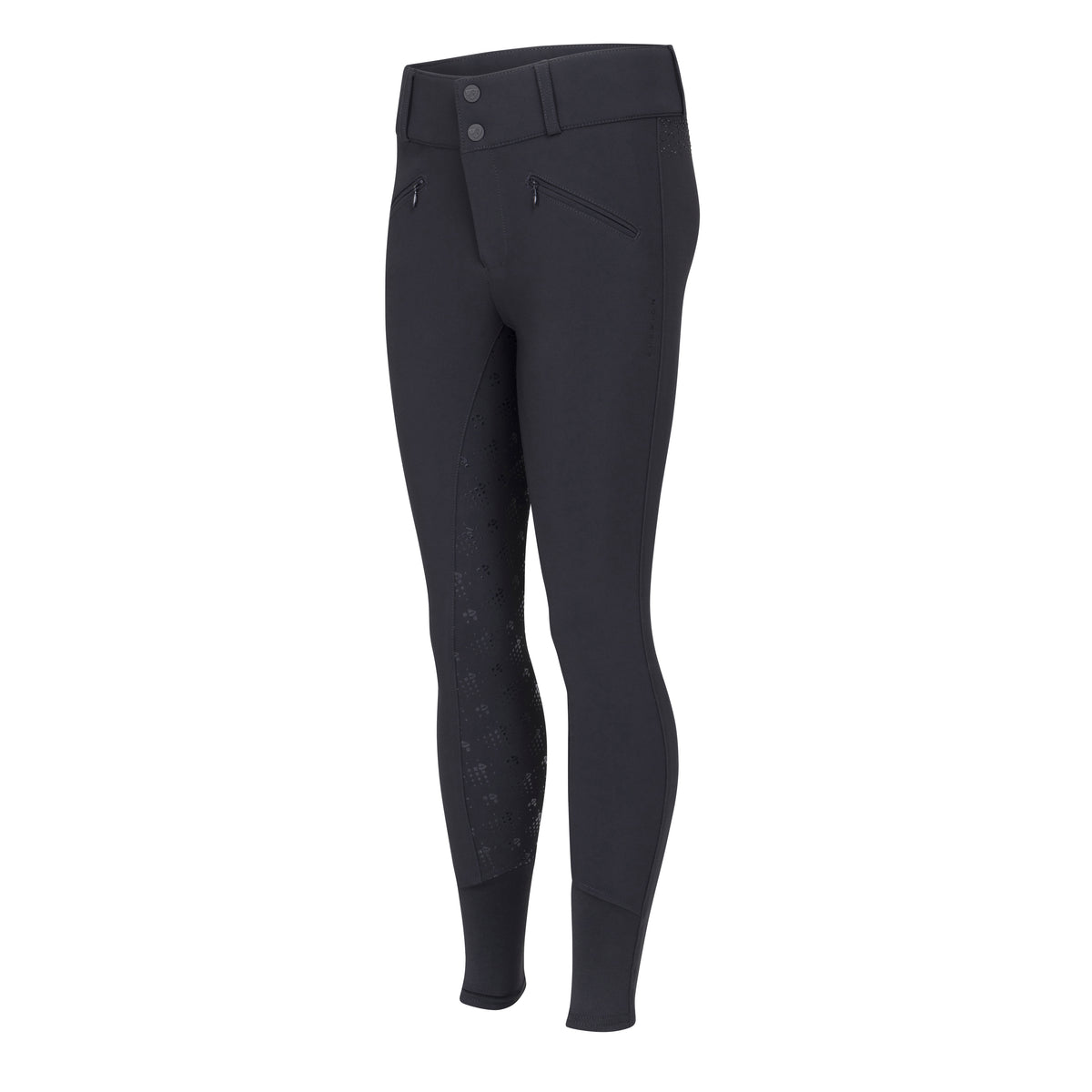 Shires Aubrion Optima GX Breeches - Young Rider #colour_black