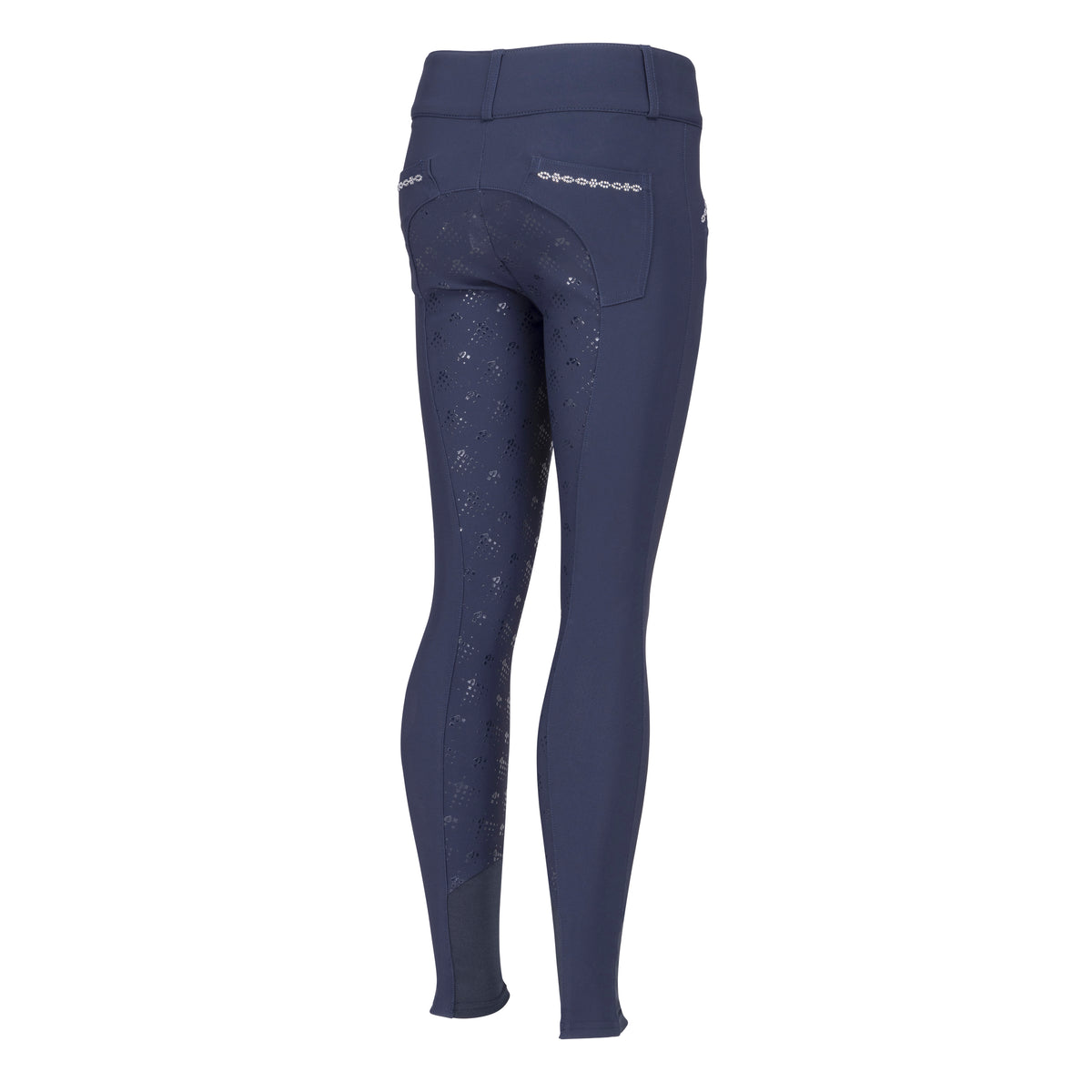 Shires Aubrion Optima LX Breeches - Young Rider #colour_navy