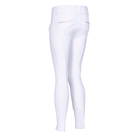 Shires Aubrion Optima LX Breeches - Young Rider #colour_white