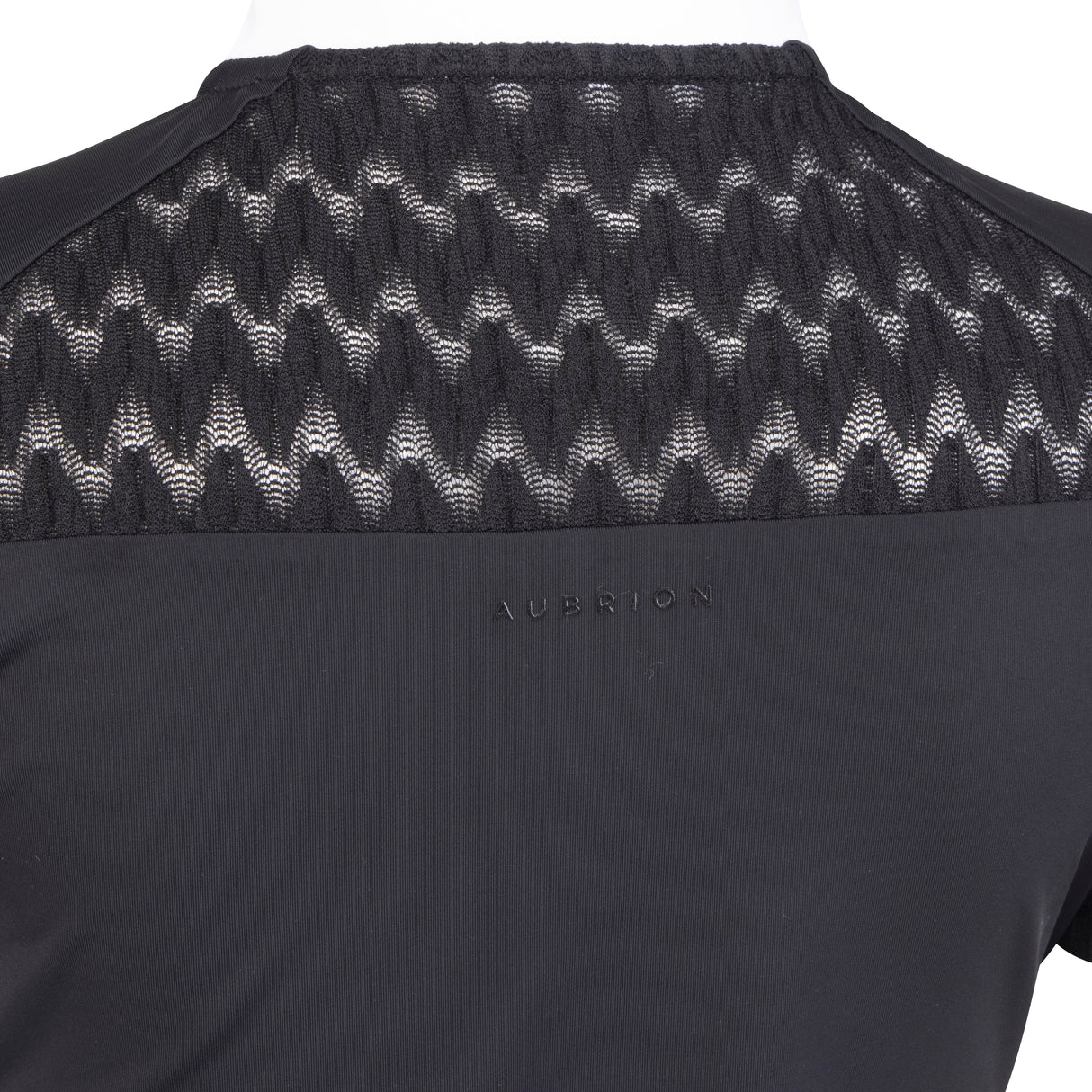 Shires Aubrion Optima VX Show Shirt - Young Rider #colour_black