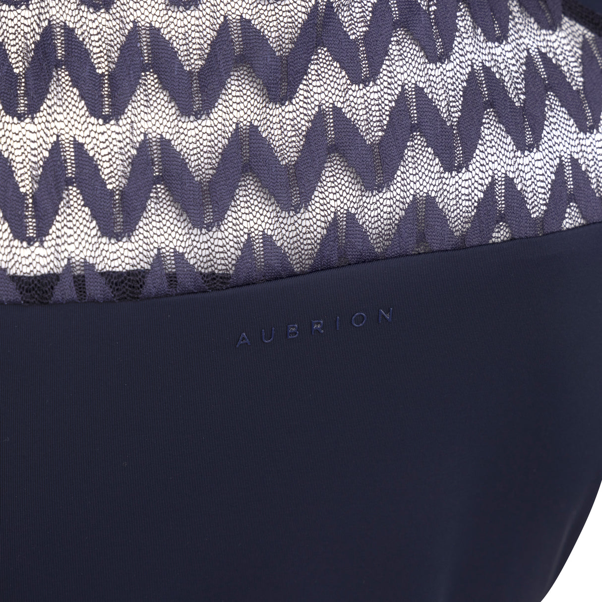 Shires Aubrion Optima VX Show Shirt - Young Rider #colour_navy