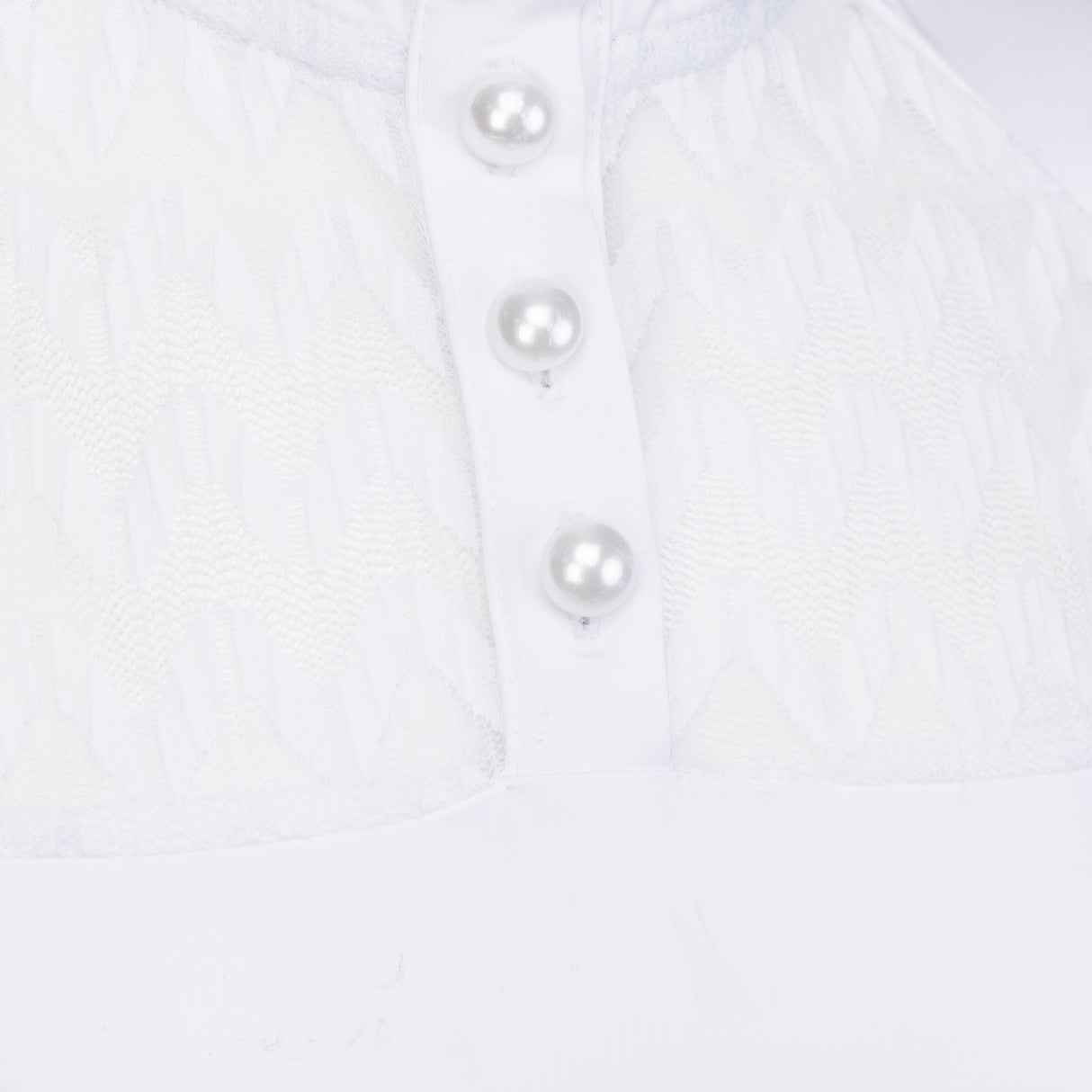Shires Aubrion Optima VX Show Shirt - Young Rider #colour_white