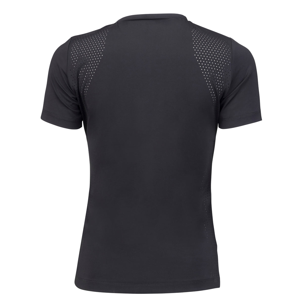 Shires Aubrion Optima QX Show Shirt - Young Rider #colour_black