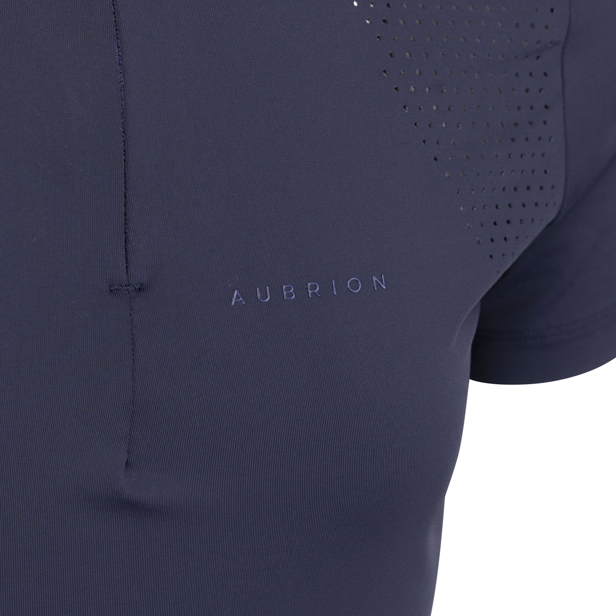 Shires Aubrion Optima QX Show Shirt - Young Rider #colour_navy