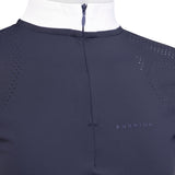 Shires Aubrion Optima QX Show Shirt - Young Rider #colour_navy