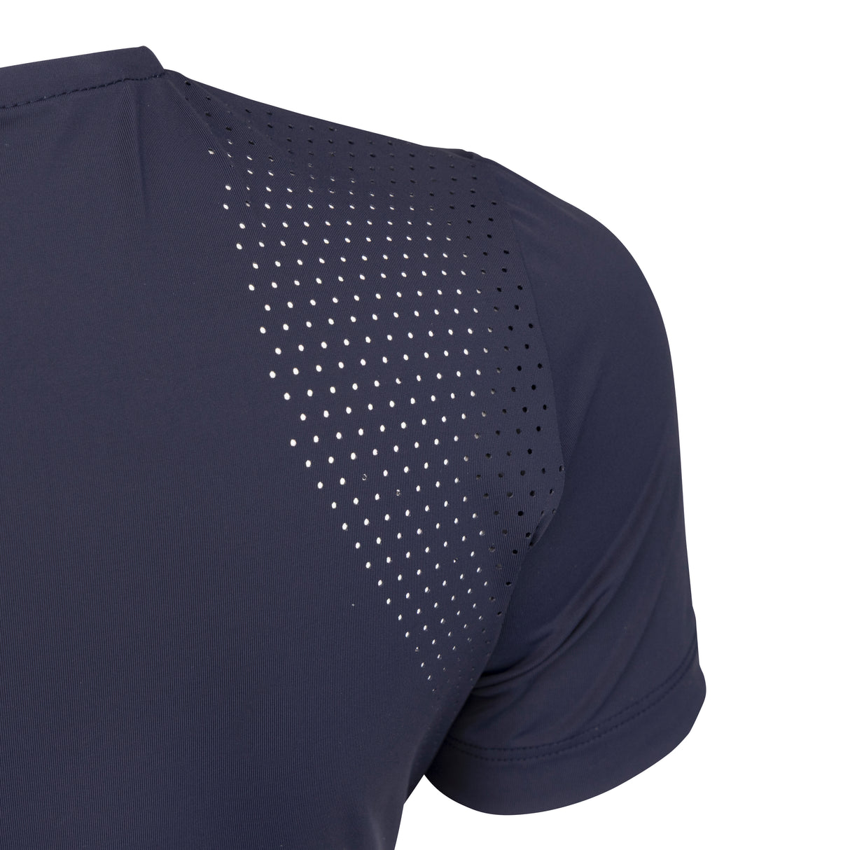 Shires Aubrion Optima QX Show Shirt - Young Rider #colour_navy