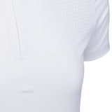 Shires Aubrion Optima QX Show Shirt - Young Rider #colour_white