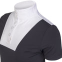 Shires Aubrion Optima MX Show Shirt - Young Rider #colour_black
