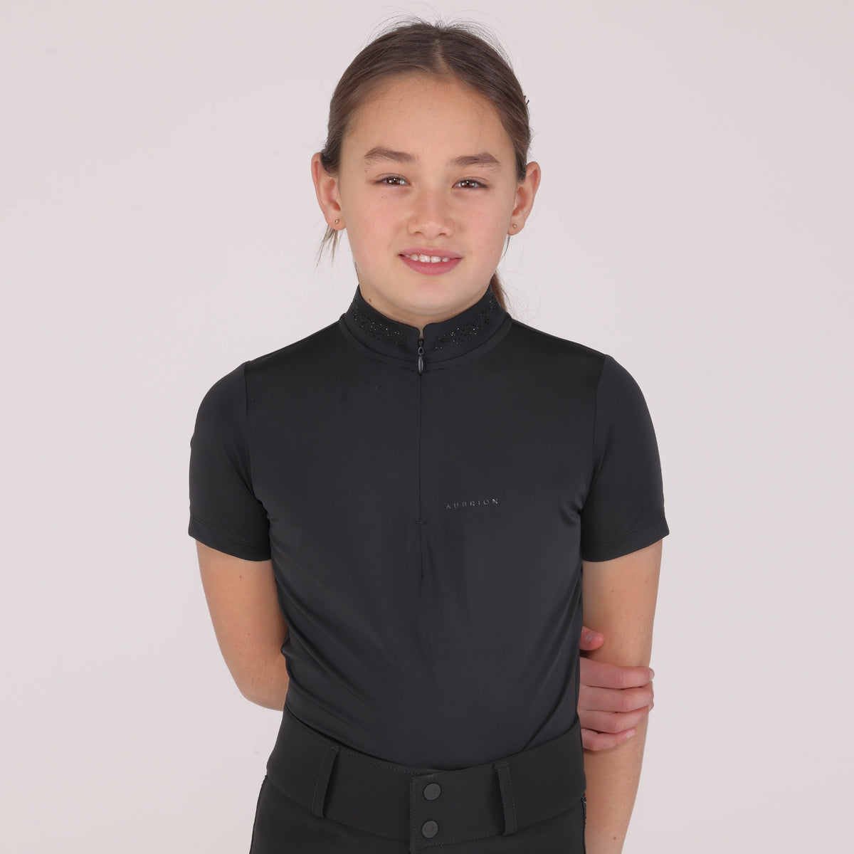 Shires Aubrion Optima GX Show Shirt - Young Rider