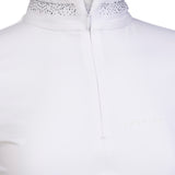 Shires Aubrion Optima GX Show Shirt - Young Rider #colour_white