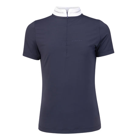 Shires Aubrion Optima LX Show Shirt - Young Rider #colour_navy
