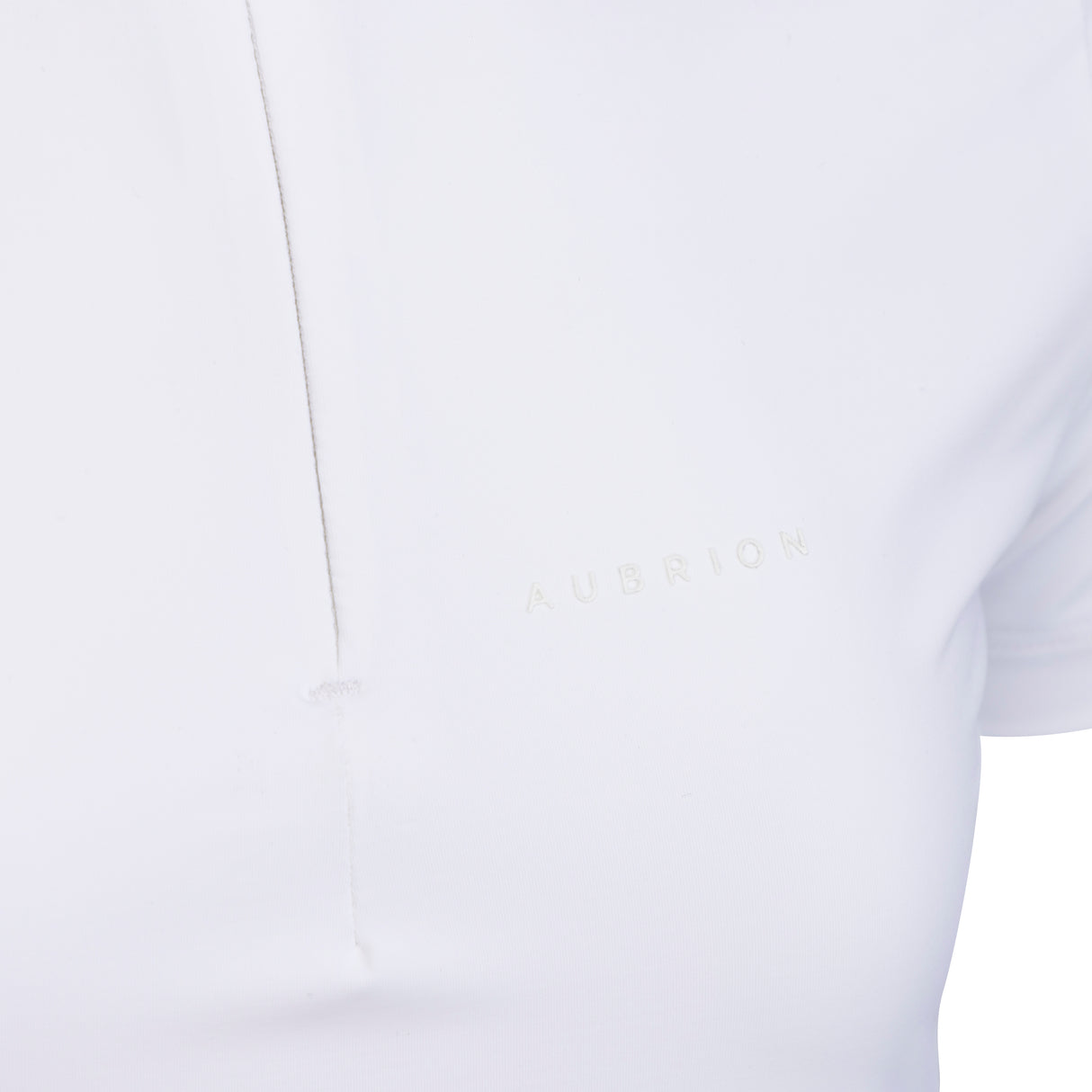Shires Aubrion Optima LX Show Shirt - Young Rider #colour_white