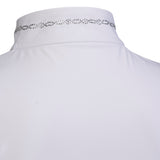 Shires Aubrion Optima LX Show Shirt - Young Rider #colour_white