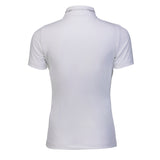 Shires Aubrion Optima LX Show Shirt - Young Rider #colour_white