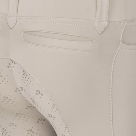 Shires Aubrion Optima MX Riding Tights - Young Rider #colour_beige