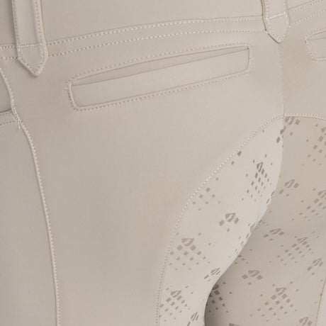 Shires Aubrion Optima MX Riding Tights - Young Rider #colour_beige