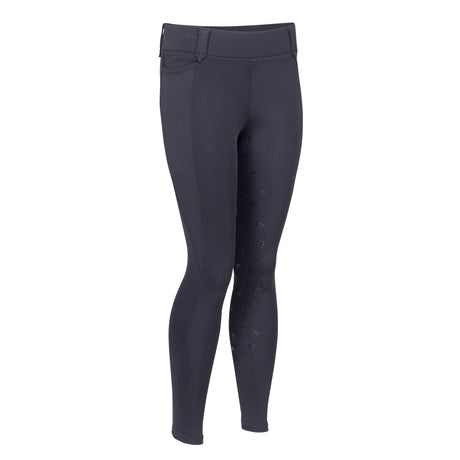 Shires Aubrion Optima MX Riding Tights - Young Rider #colour_black