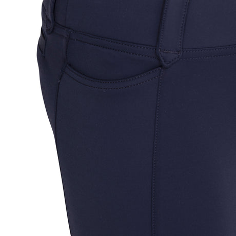 Shires Aubrion Optima MX Riding Tights - Young Rider #colour_navy