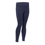 Shires Aubrion Optima MX Riding Tights - Young Rider #colour_navy