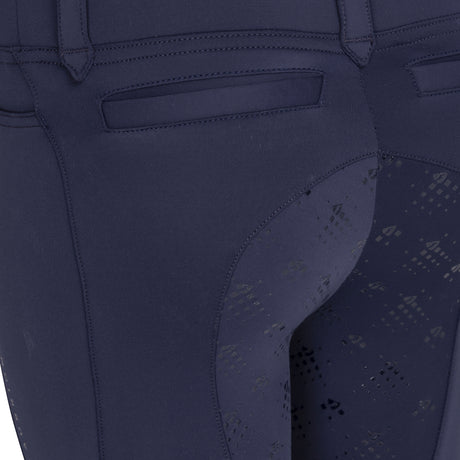 Shires Aubrion Optima MX Riding Tights - Young Rider #colour_navy